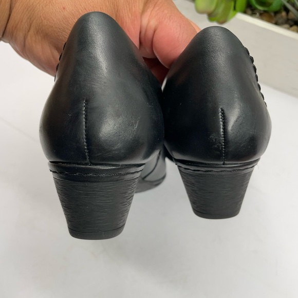 Rockport Black Leather Mules - Picture 3 of 4